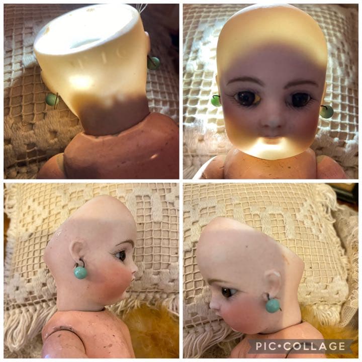 フランスアンティーク ビスクドール ゴーチェ ブロックレター - メルカリ