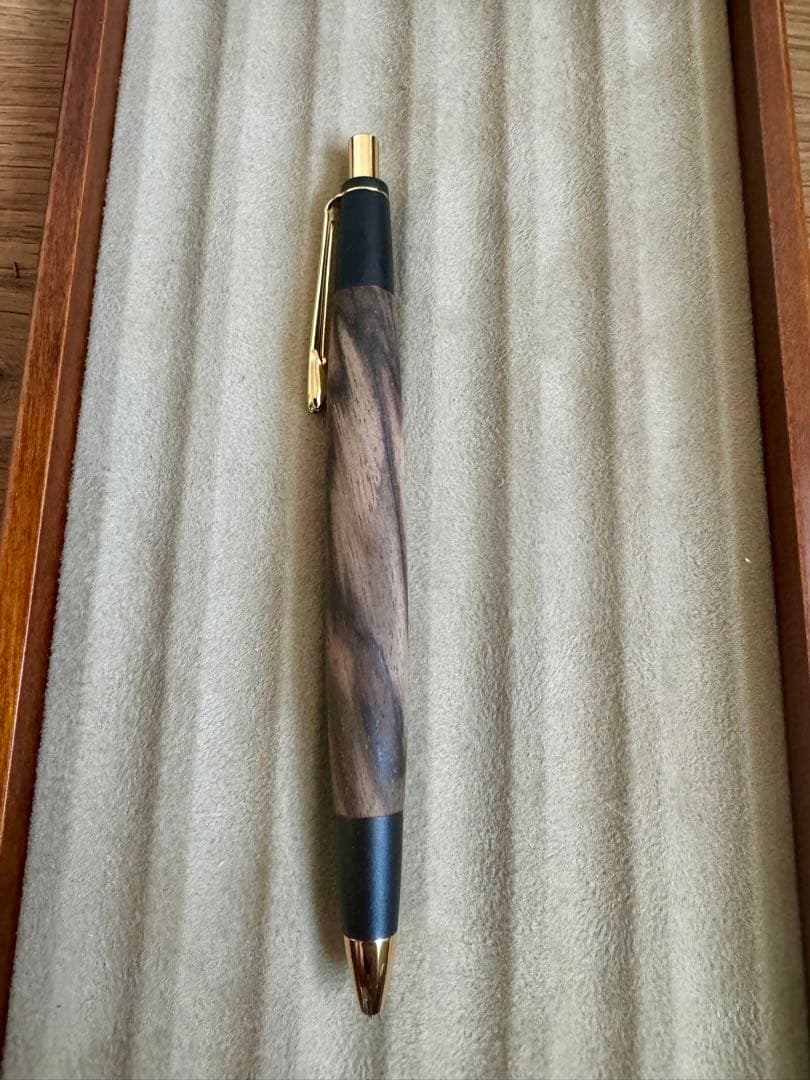 ☆富士瘤Craft 黒柿 シャープペンシル 新品☆