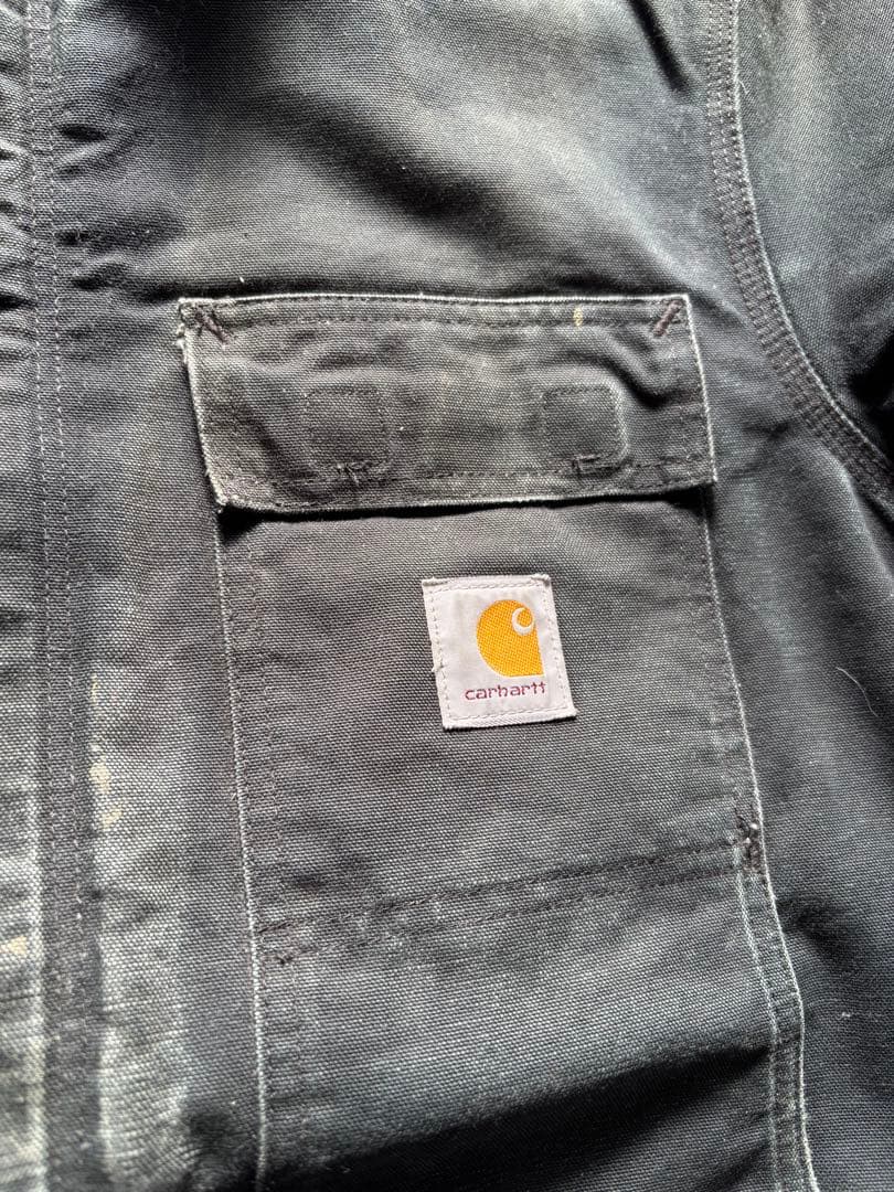 Carhartt ダークグリーン　ジャケット　コート　 コーデュロイ襟