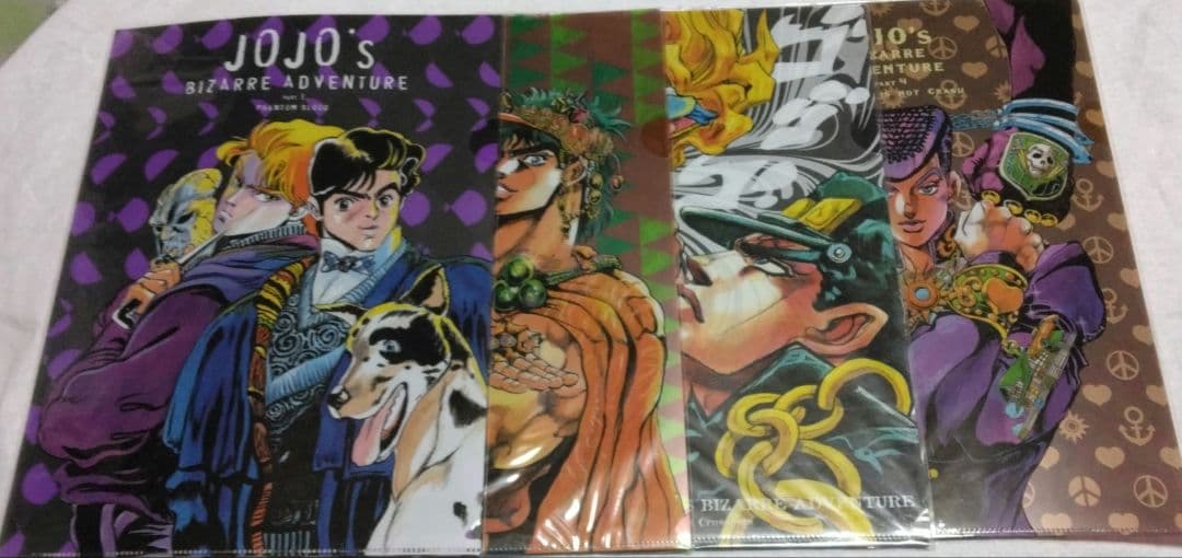 ジョジョ展 クリアファイル イラストボード