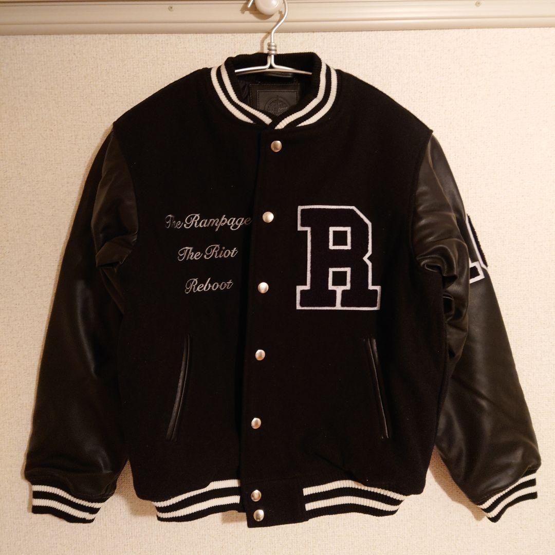 THE RAMPAGE REBOOT Varsity jacket Black