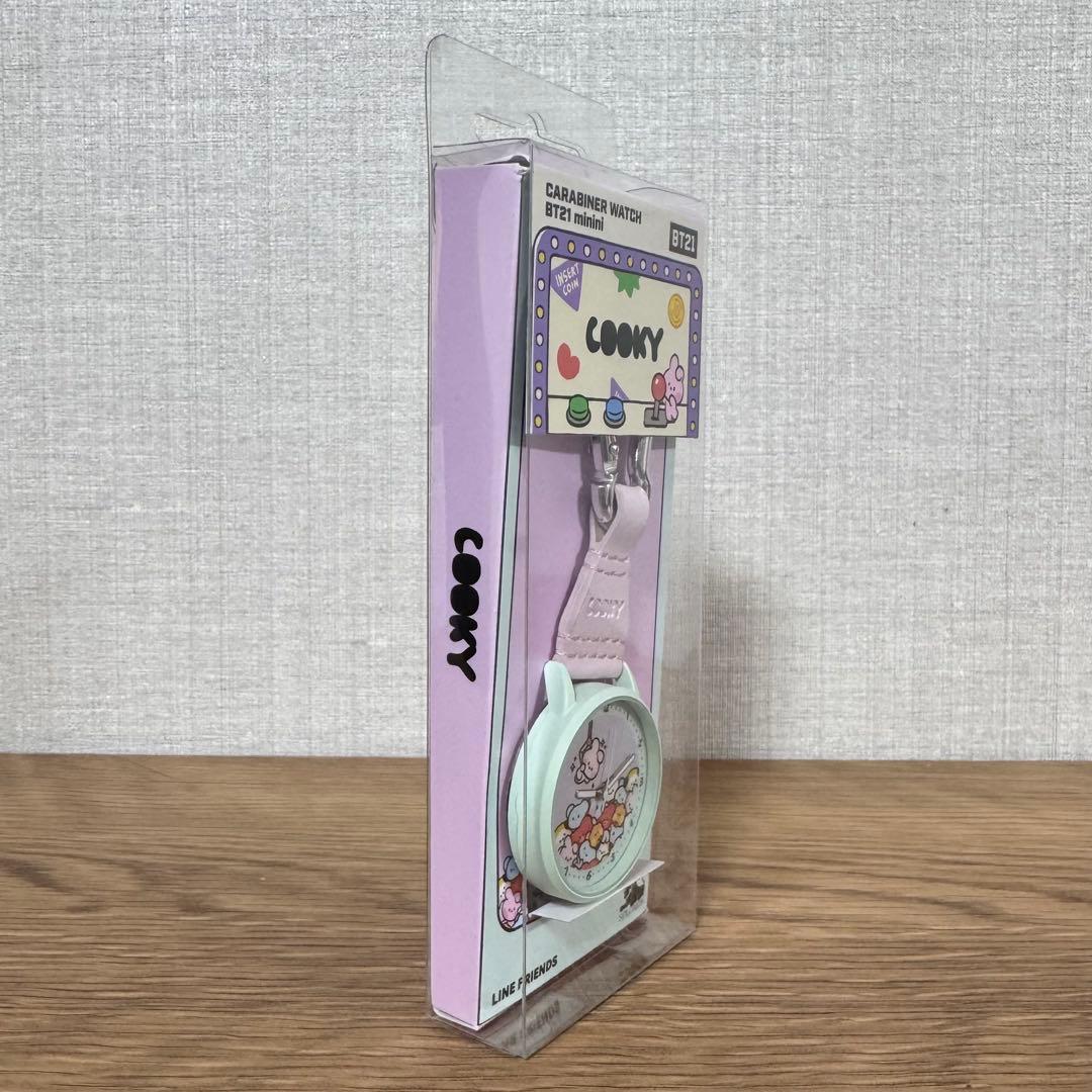 BT21 minini 【COOKY】 カラビナウォッチ / フックウォッチ - メルカリ