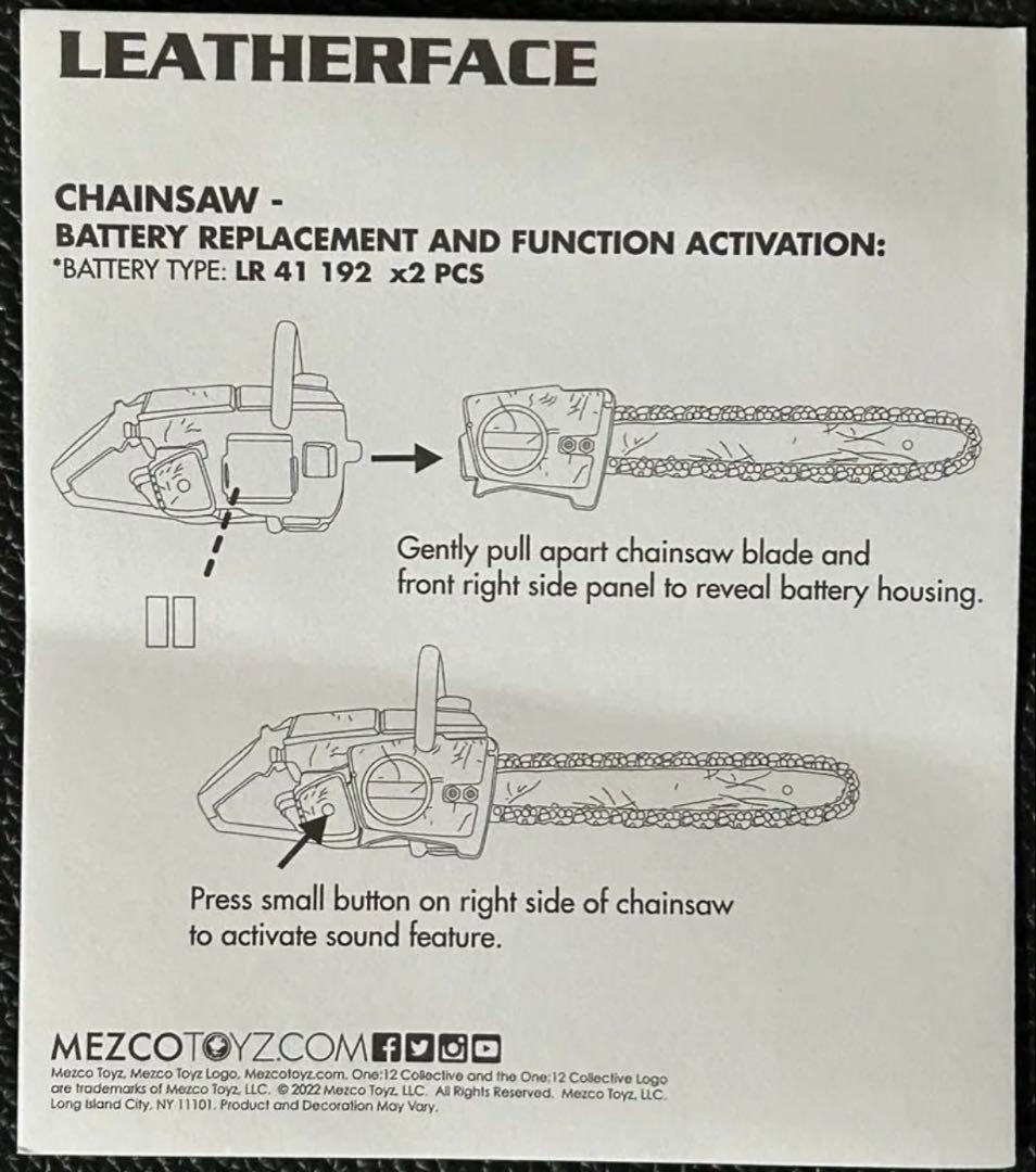 ワン12コレクティブ/ 悪魔のいけにえ：レザーフェイス デラックスエディション