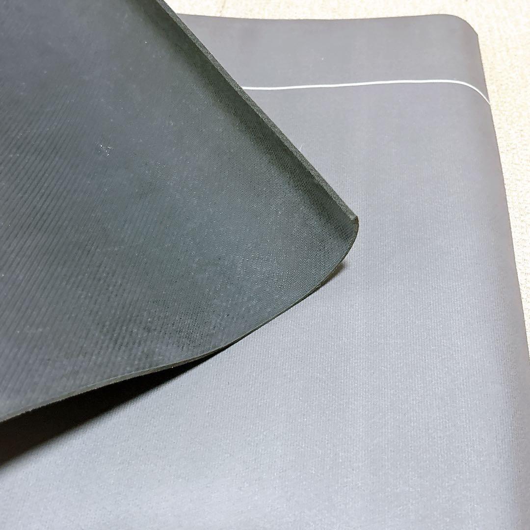 グレーのシンプルなバスマット サイズ60×40