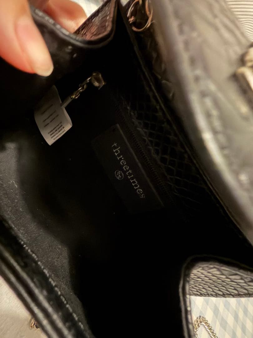 バッグ threetimes mini moon bag