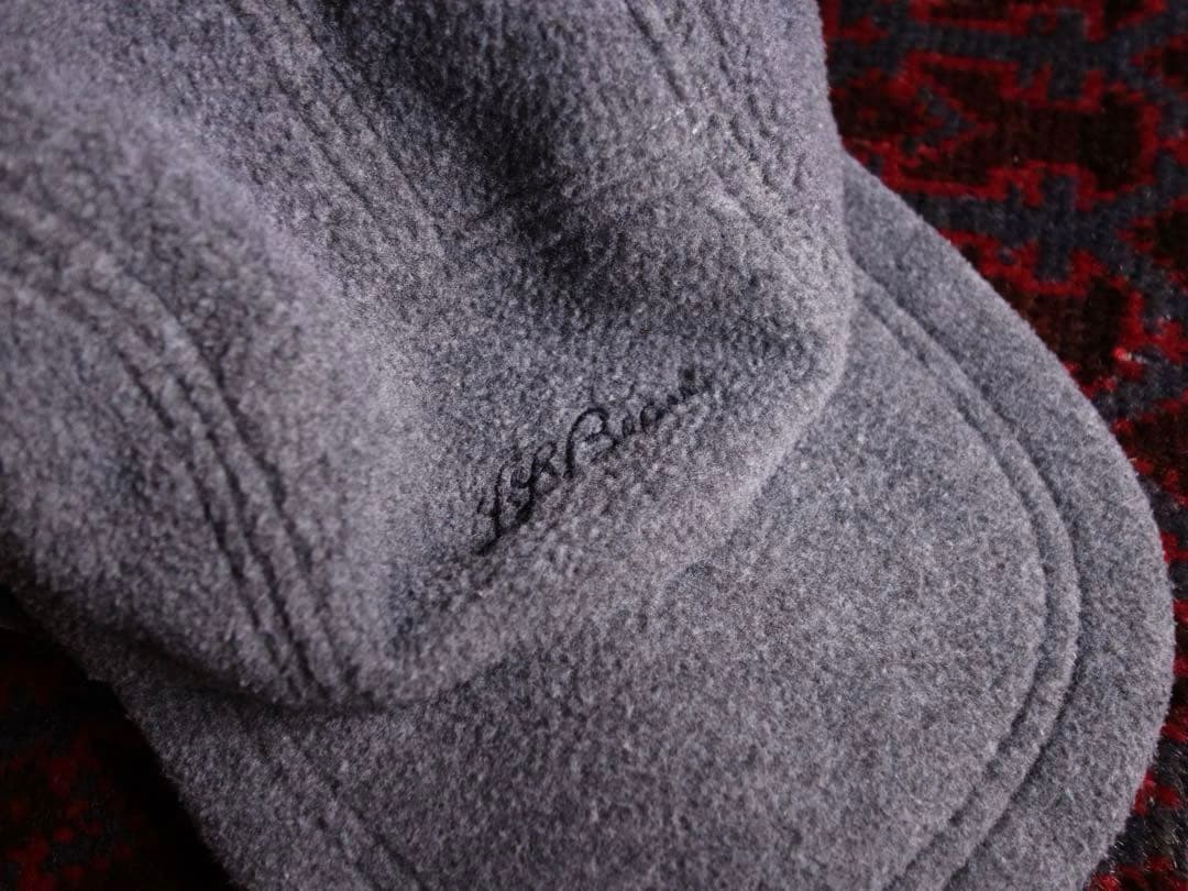 l.l.bean フリースキャップ L USA製 polartek ポーラテック