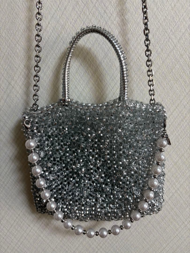 【新品】【未使用】アンテプリマ ANTEPRIMA シルバー ワイヤーバック