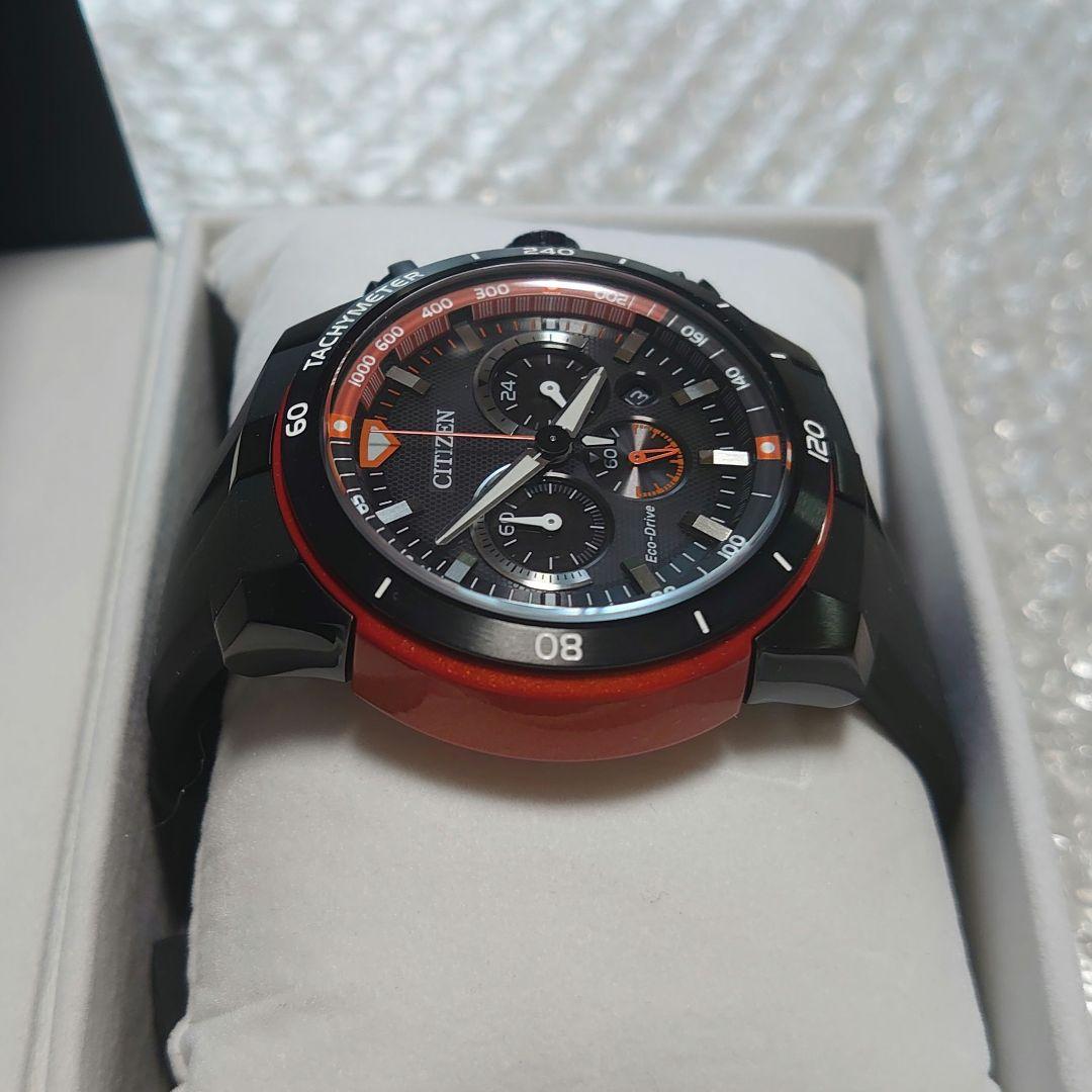 CITIZEN エコドライブ クロノグラフ CA4154-07E 日本製 新品