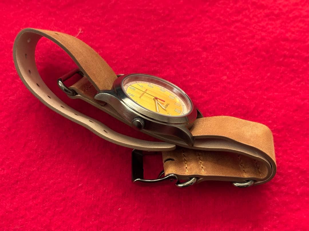 TIMEX RE-ISSUE 腕時計 ゴールドダイアル