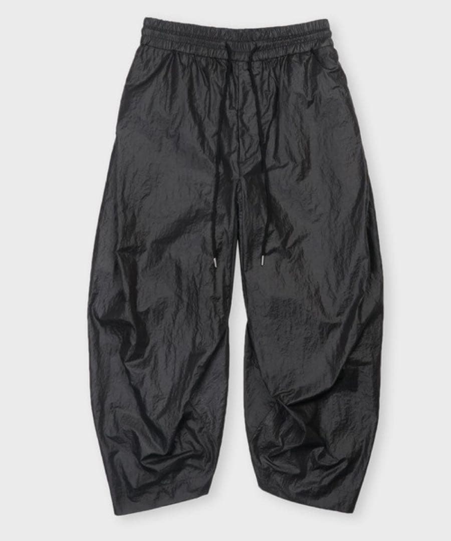 THE ONENESS ブラック サルエルパンツ THE ONENESS ブラック サルエル