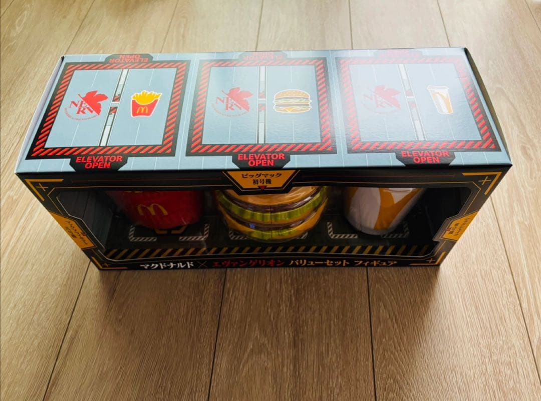 【新品未使用】マック/マクドナルド　エヴァンゲリオン　フィギュア