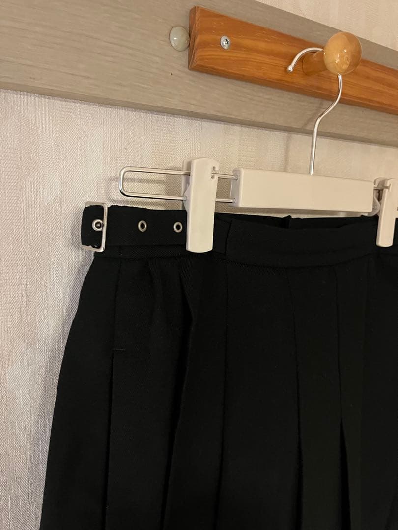 noir kei ninomiyaプリーツレイヤードスカート