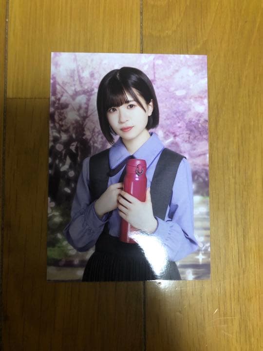 ザンビザゲーム入賞特典　直筆サイン入り写真　松田好花