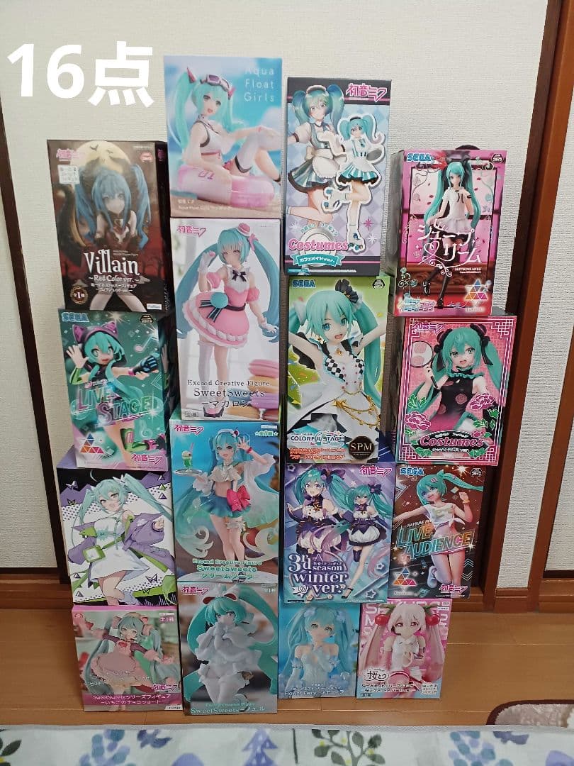 初音ミクフィギュアまとめ売り