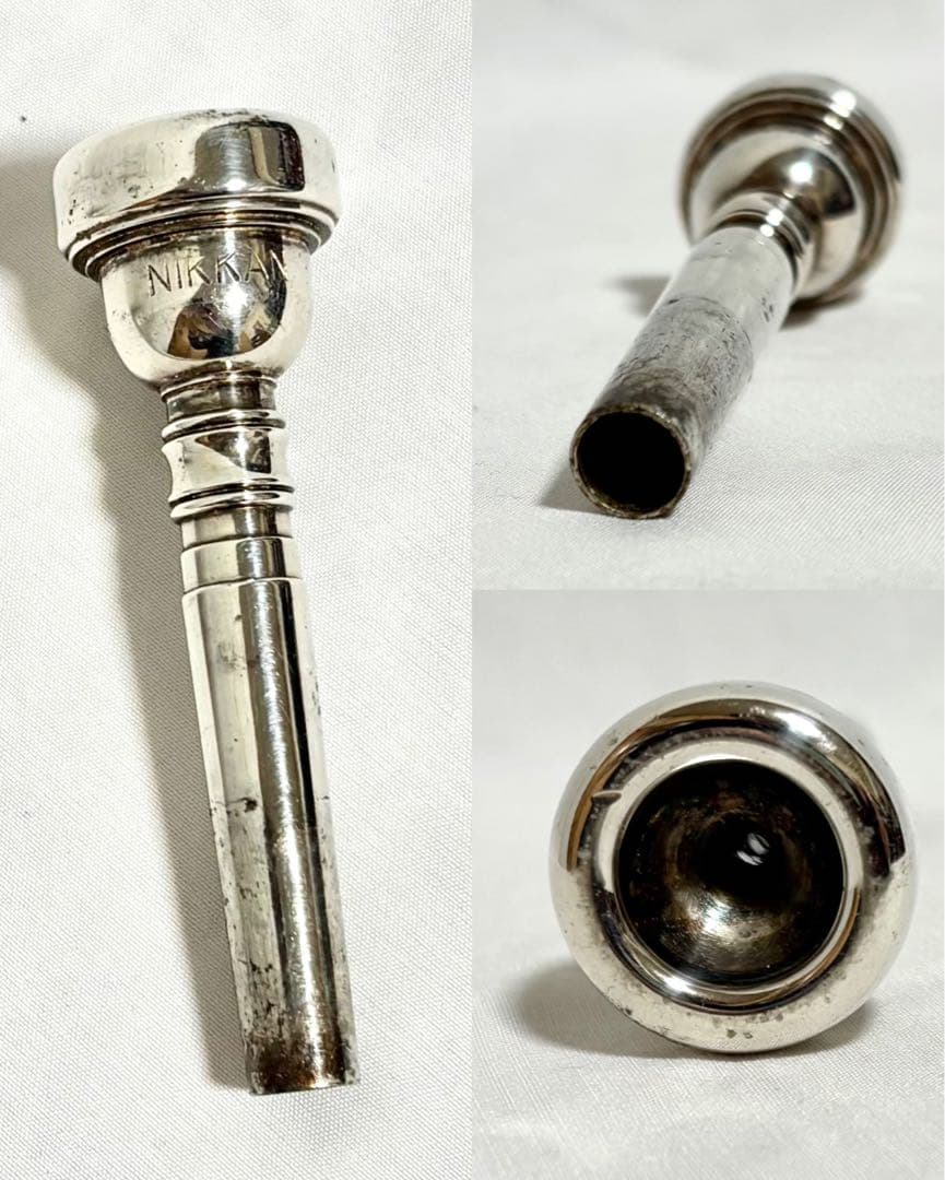 【メンテ/音出し確認済】Nikkan トランペット No.20 マウスピース