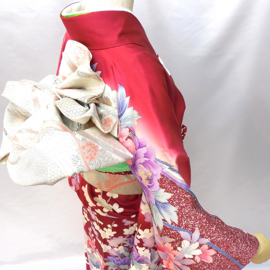 フォロワ割】極美品☆振袖フルセット 正絹 成人式 振袖 7点セット 振袖