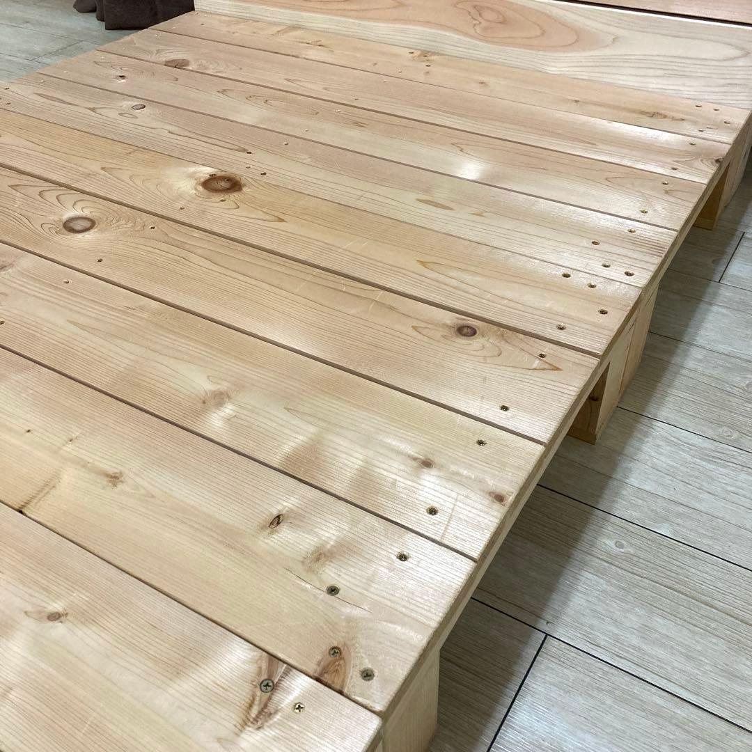 【自社配送限定販売】パレットラボ/シングルサイズベッドフレーム