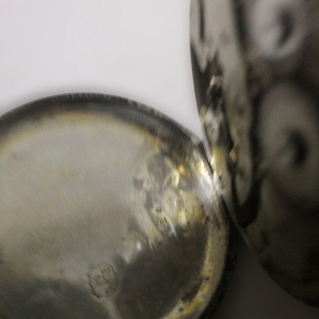 k*3様 懐中時計 アナログ表示 金属チェーン付きビンテージ