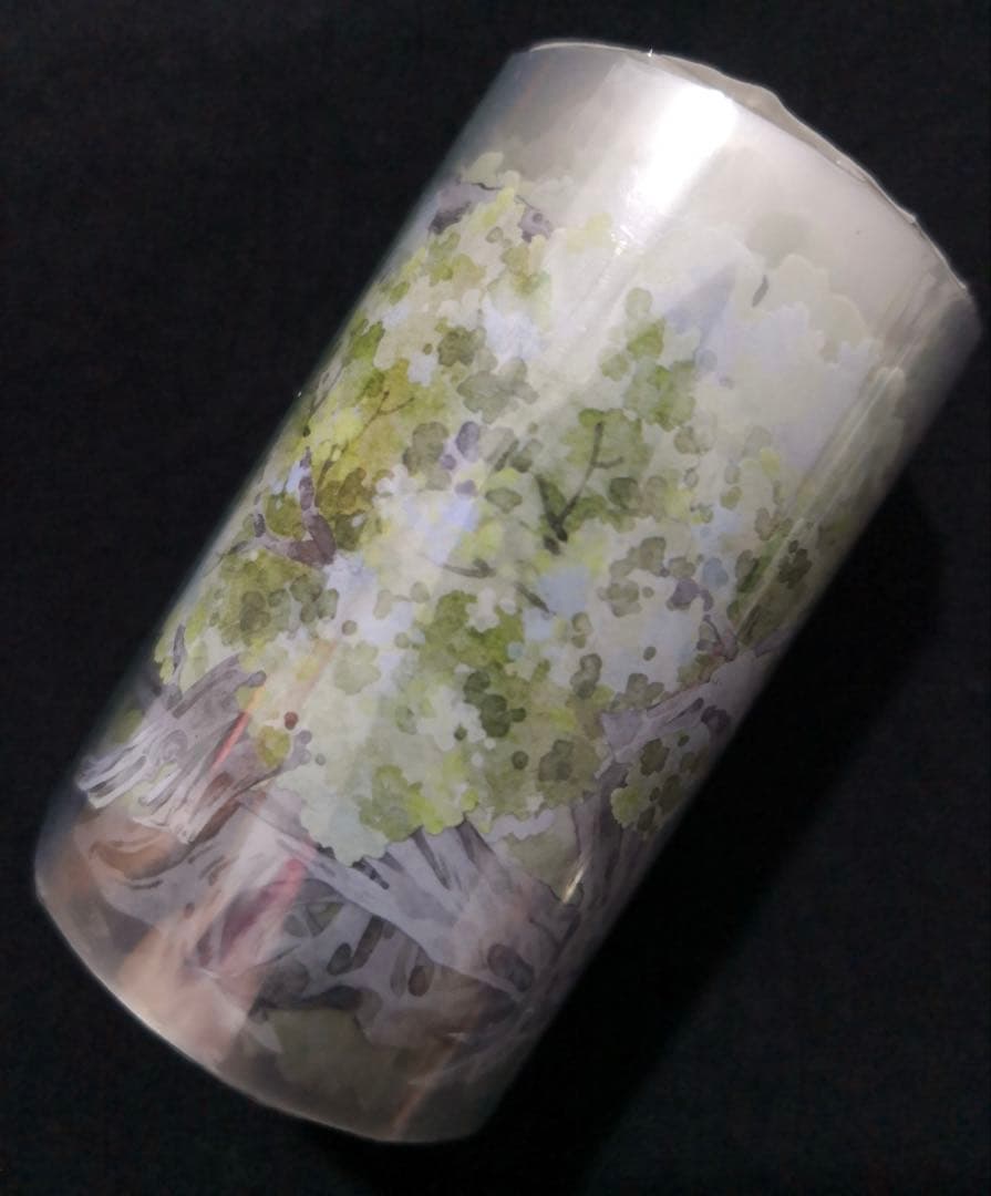 8364】海外 マステ 5m巻売り PETマスキングテープ 木 8318】海外