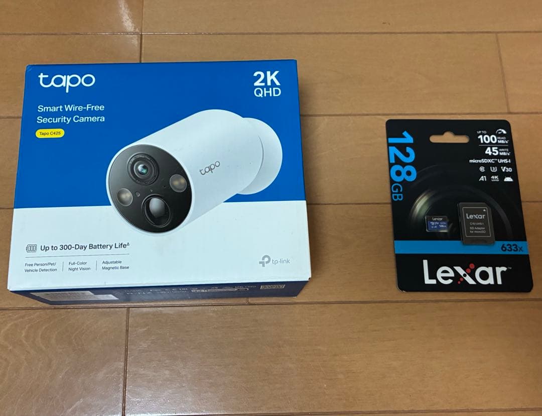 TP-Link Tapo マグネット WiFi 防犯カメラ　【SDカードセット】 TP-Link Tapo マグネット WiFi 防犯カメラ 【SDカードセット】 TP-Link