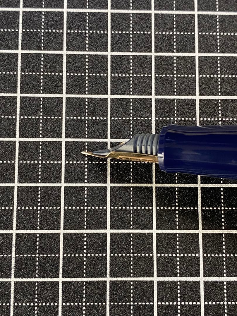 PILOT CUSTOM74 Dark-Blue 網目 万年筆 字幅F - メルカリ