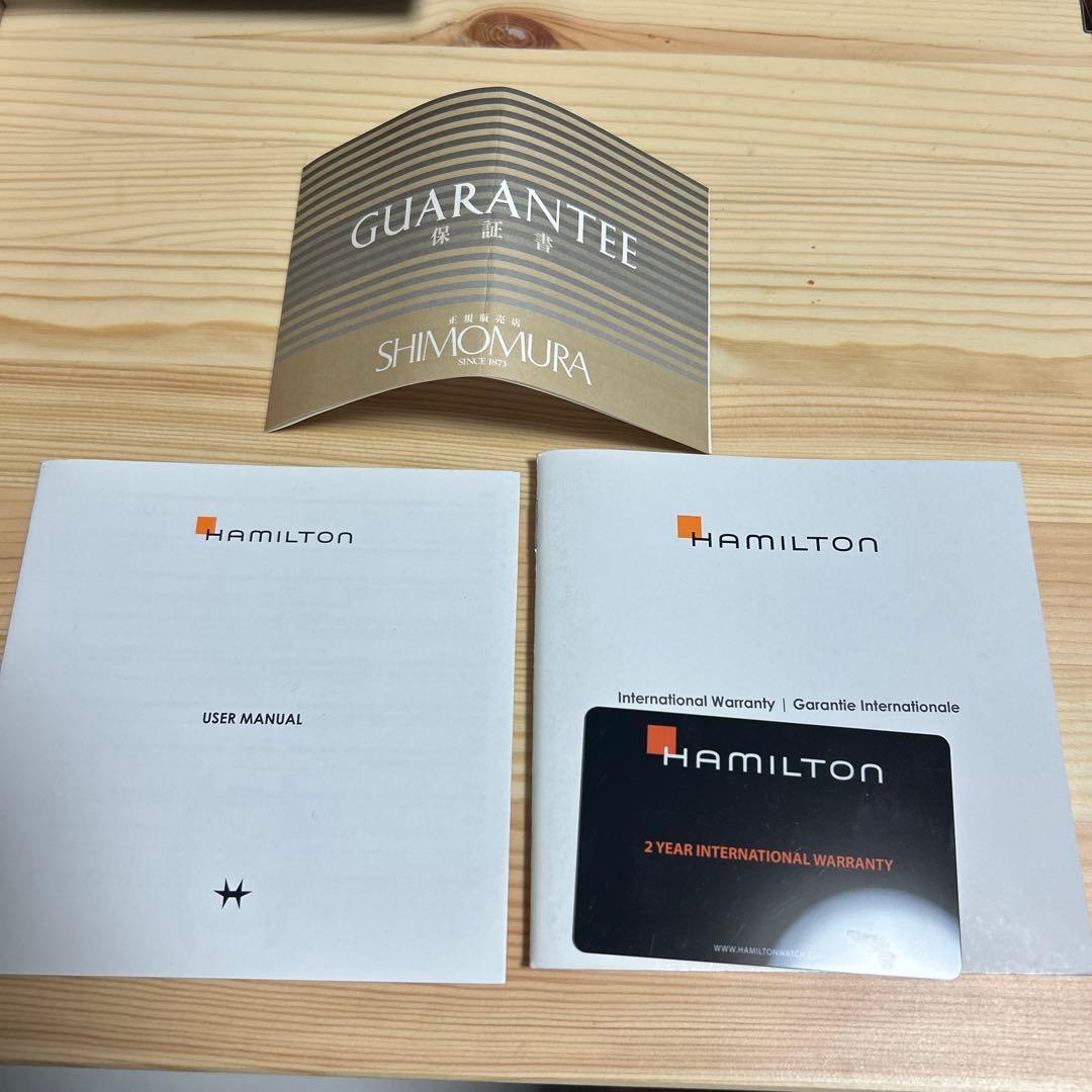 Hamilton 自動巻き腕時計 ブラック