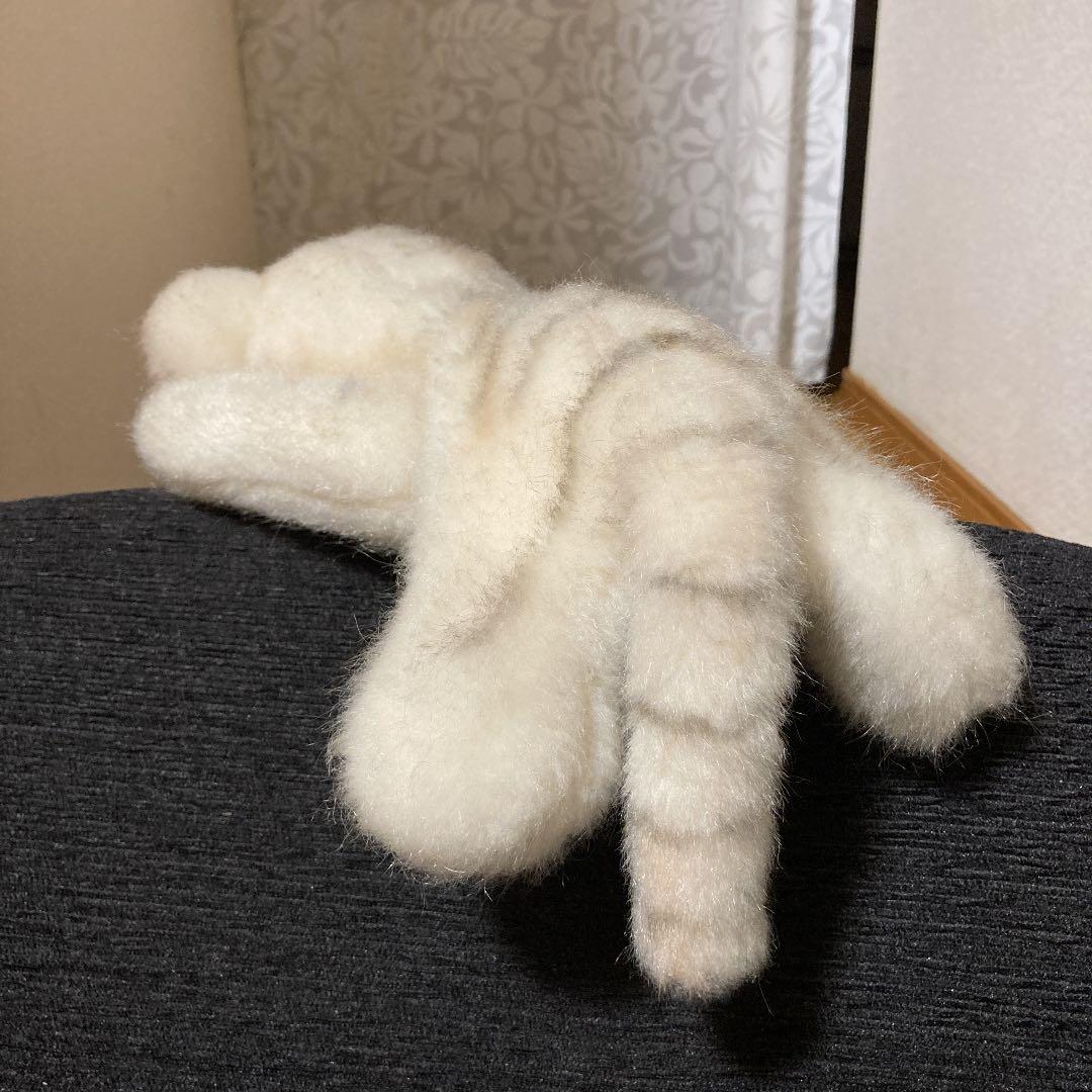 レトロ　希少　ぬいぐるみ　ネコ　とら　動物のあかちゃん　ペット　可愛い　リアル