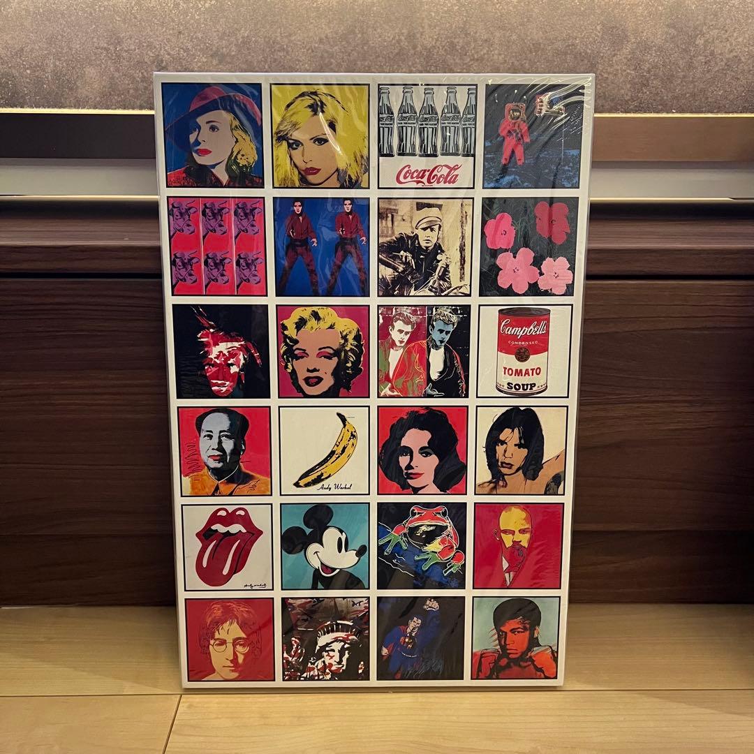 【ビンテージ品】ポップアートパネル　4枚セット　32.5cm×49.5cm