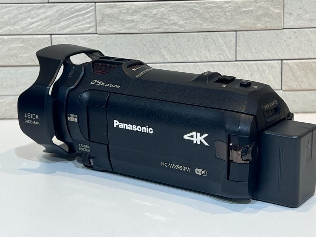 「超美品・元箱付き」Panasonic HC-WX990M 4K ビデオカメラ