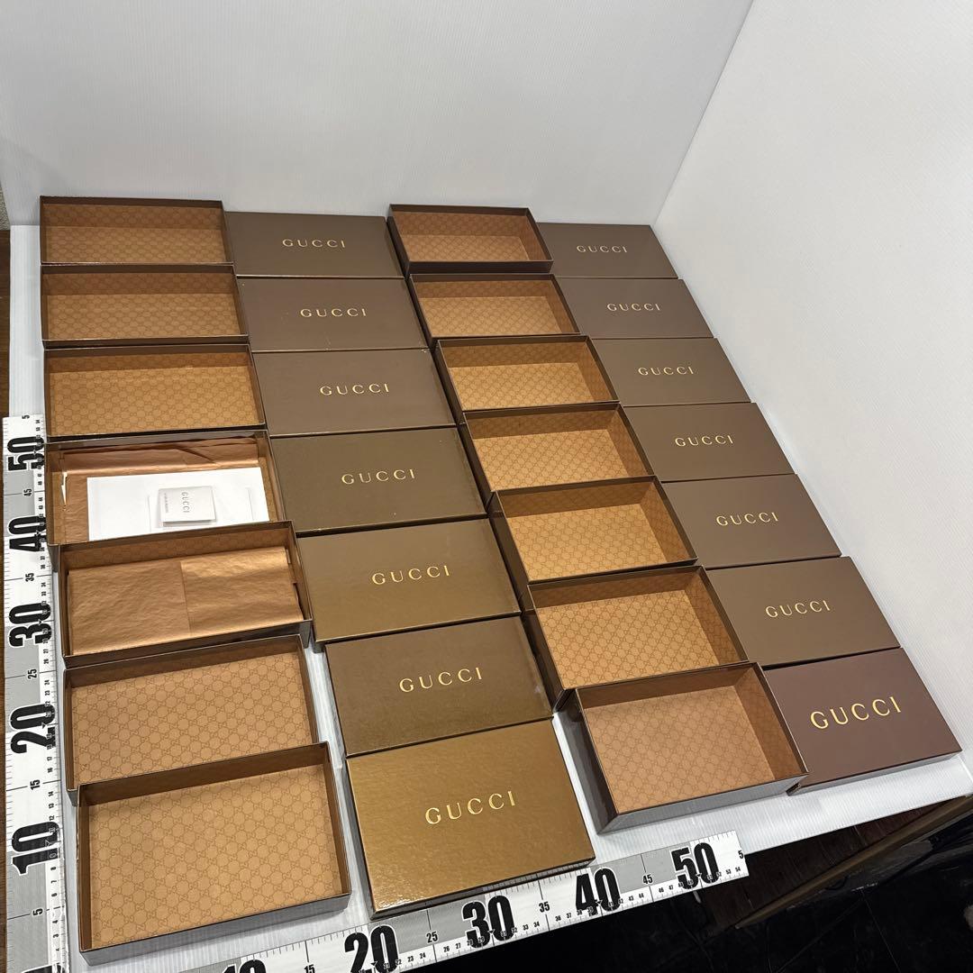GUCCI グッチ 超超大量 空箱 129点 まとめ - メルカリ
