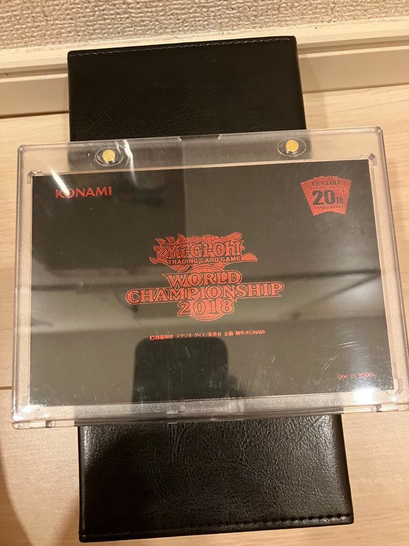 wcs 2018 ブルーアイズ　封筒付き