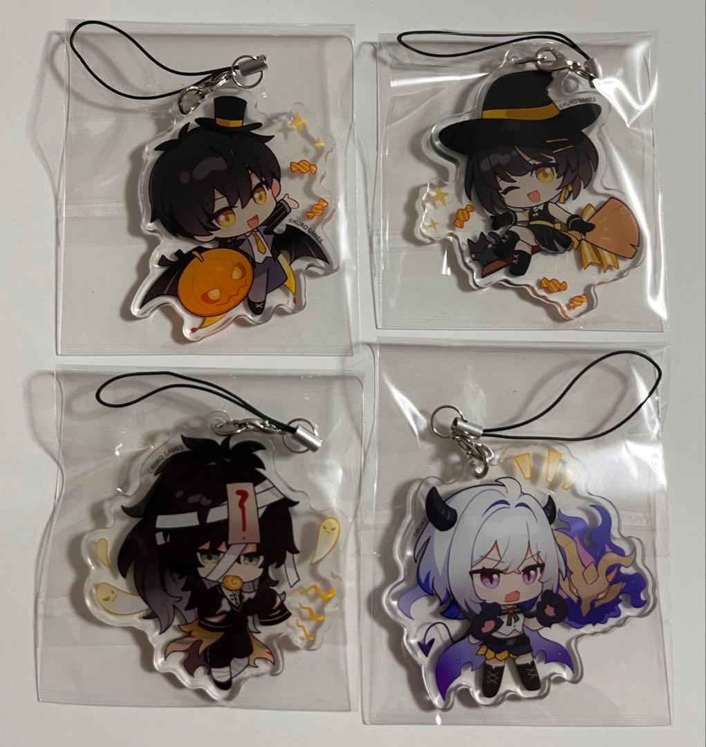 鳴潮 池ハロ アクキー ポストカード ステッカー　セット　共鳴ハロウィン