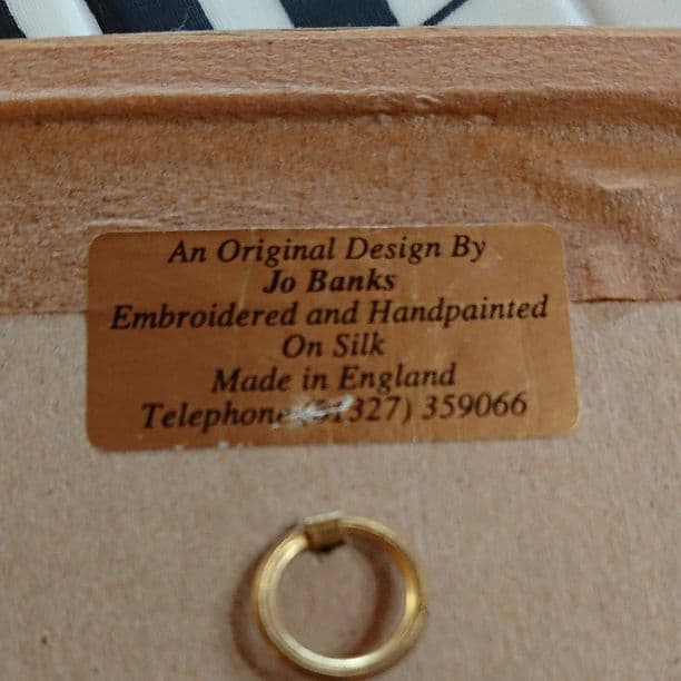 シルク刺繍の絵画