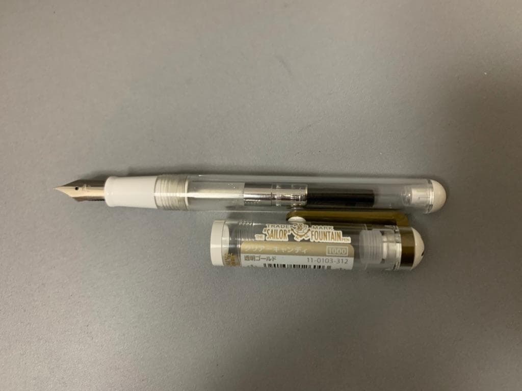 限定 万年筆 セーラー インク ギフトセット プロフィット Jr クリア