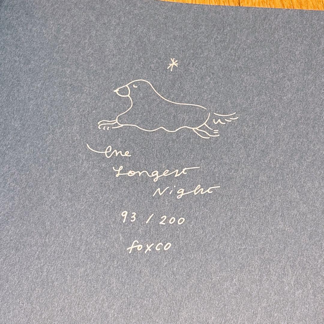 新品/限定】foxco “The Longest Night“ アートブック