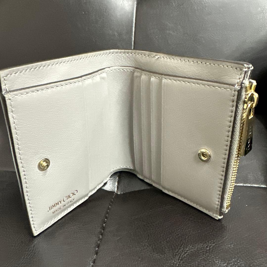 なこな　未使用✨ジミーチュウ 二つ折り財布 レザー　スタッズ　スター