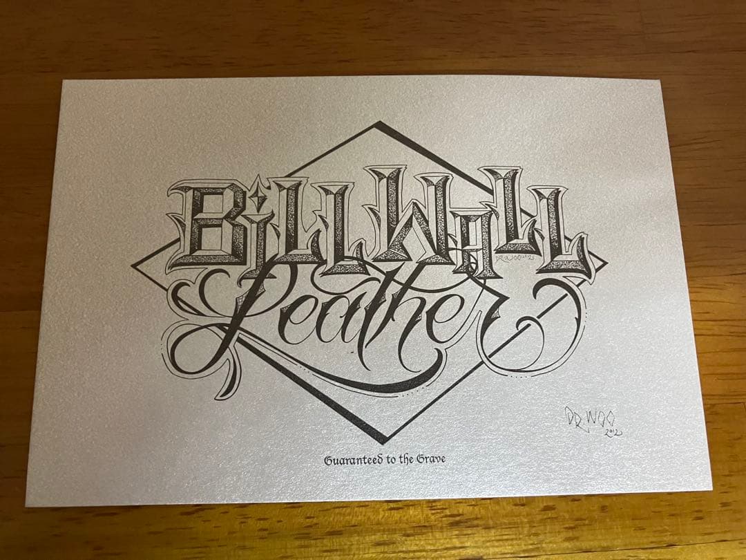 Bill Wall Leather グラフティーマスタースカル カスタム 15号