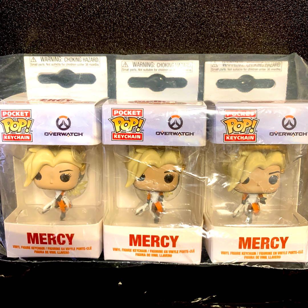 《新品・未開封品》⭐︎Popオーバーウォッチ マーシーキーチェーン×3つセット♪⭐︎