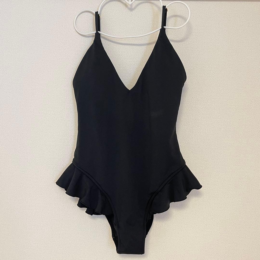 未使用タグ付きmikomori ワンピース水着 スワン