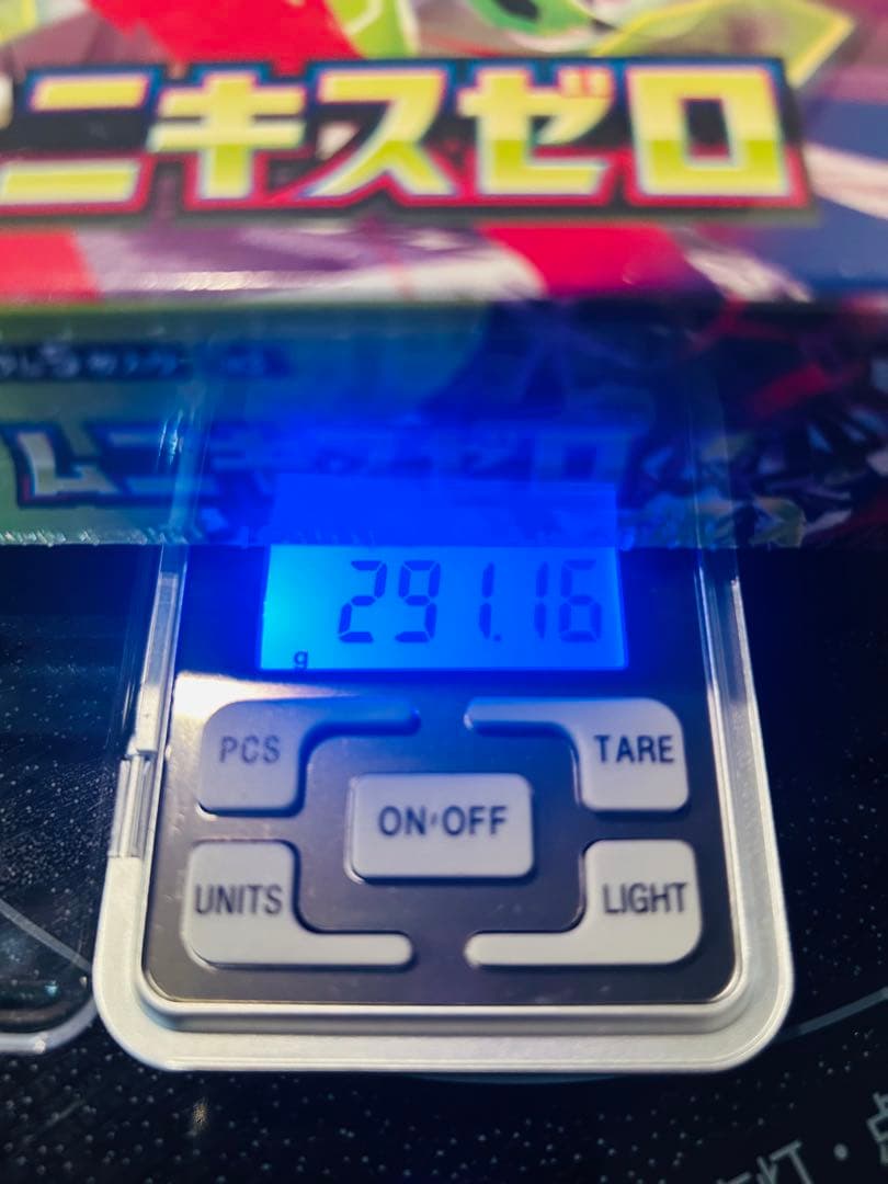 ポケモンカードゲーム　ムニキスゼロ　ボックス　シュリンク付き 【高重量】