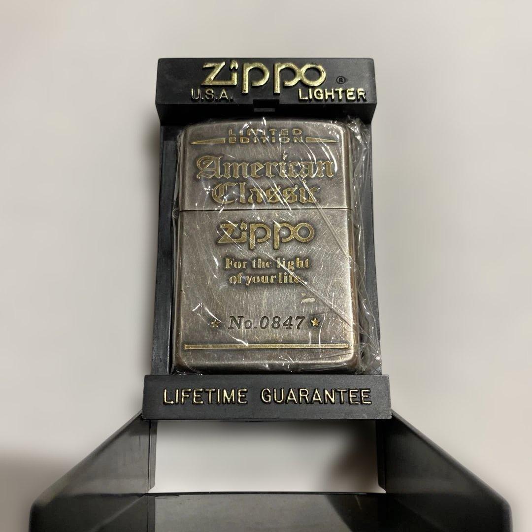 ZIPPO ジッポ ライター U.S.A 未使用 オイルなし