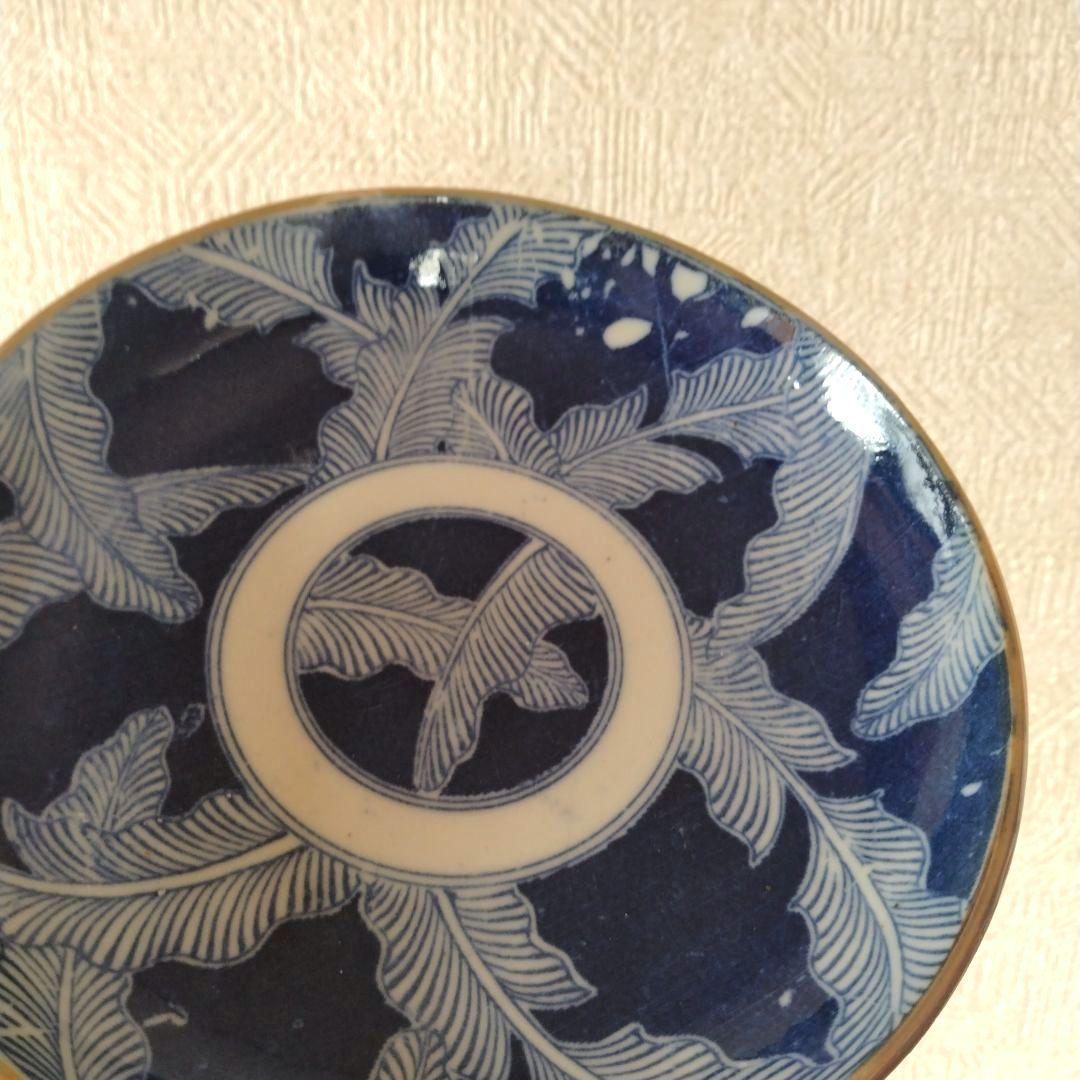 古伊万里明治印判芭蕉文平皿五客 - メルカリ