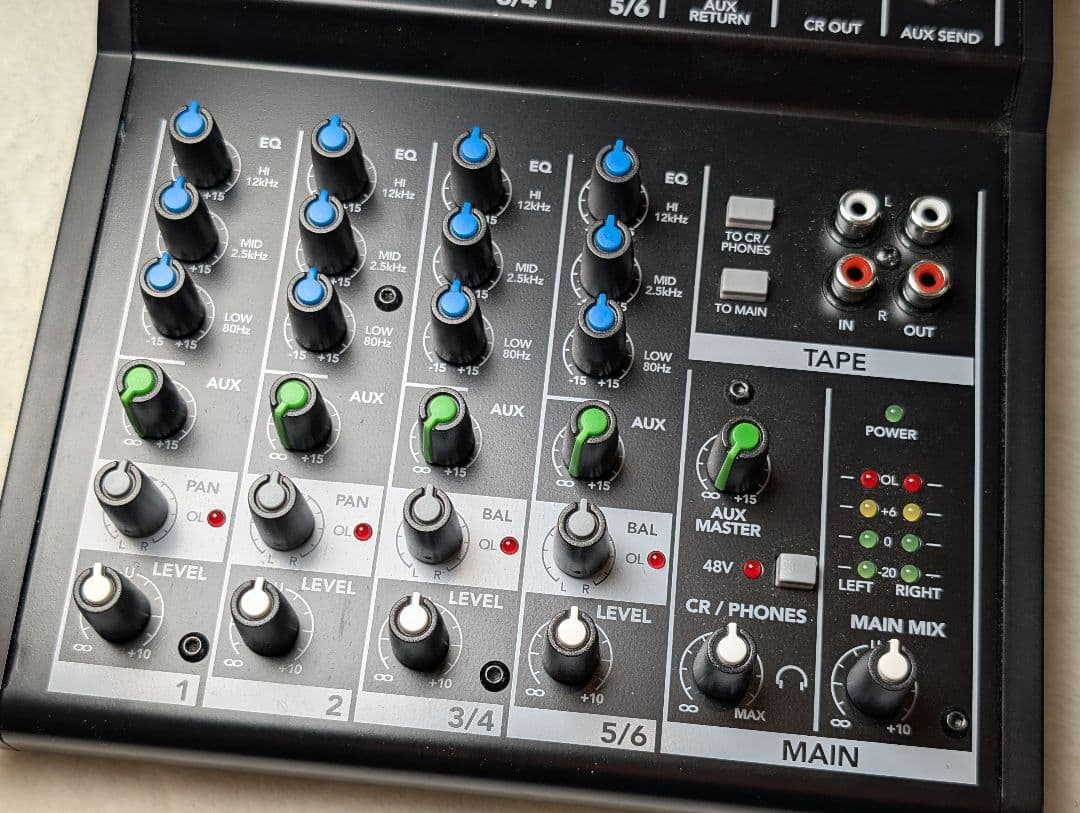 【美品USED】MACKIE MIX8 アナログミキサー