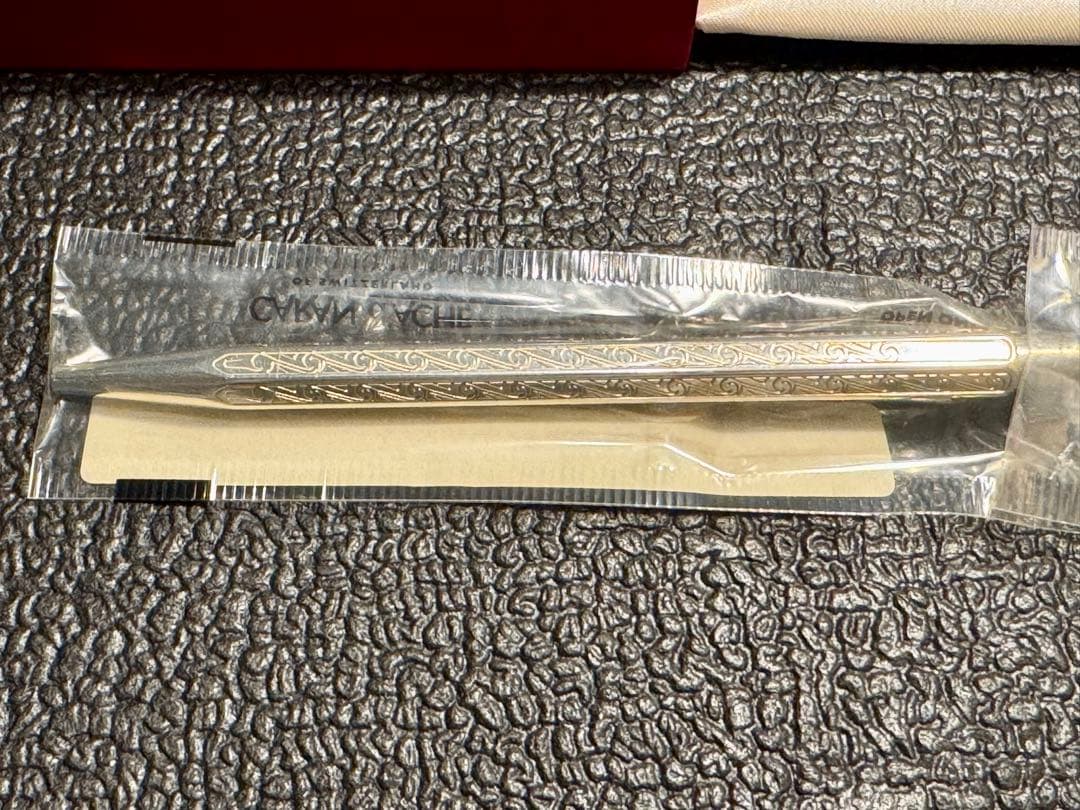 カランダッシュ アンモナイト 旧ロゴ当時もの カランダッシュ エクリドール アンモナイト スターリングシルバー 美品