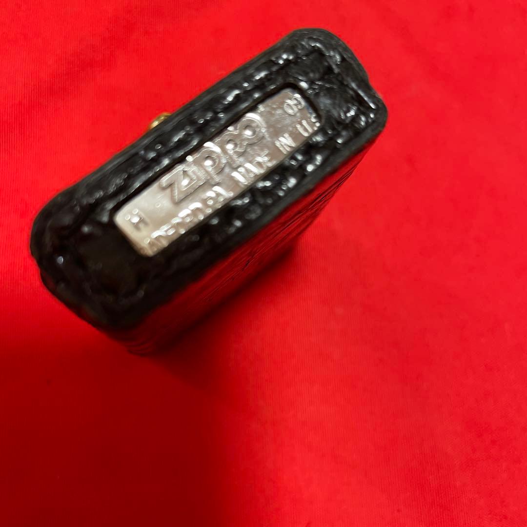 zippo 革巻きジッポー　ザ•マックショウ　暴走族　クリームソーダ　矢沢永吉