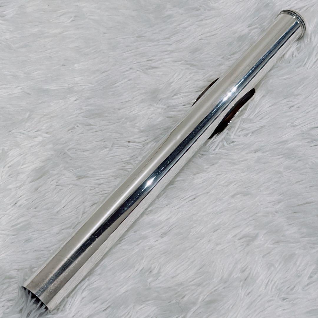 【メンテ磨き済】YAMAHA YFL-311 後期フルート 頭部管銀製 Eメカ