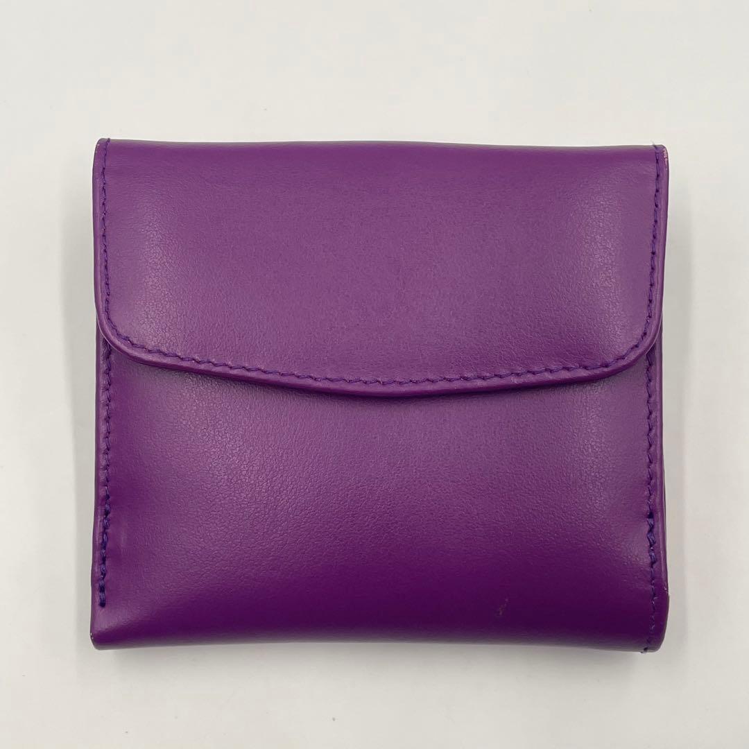 未使用級】LAUNER LONDON 二つ折り財布 ロウナー英国王室御用達