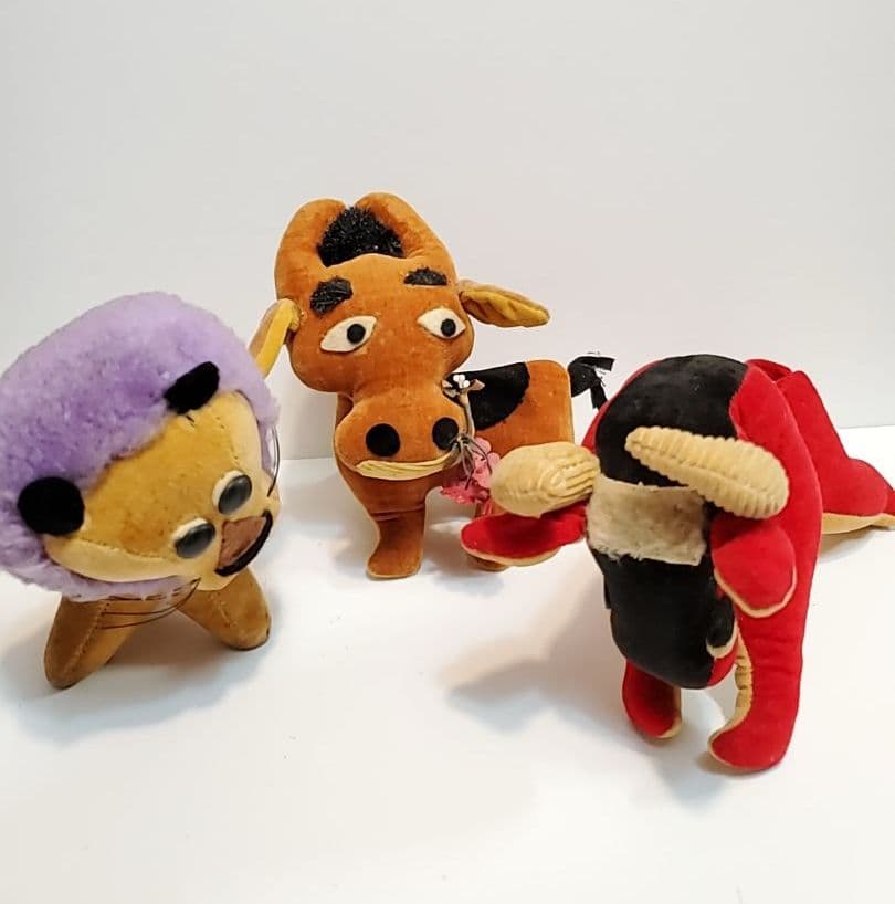 激レア！60～70年代 ドリームペッツぬいぐるみ (3体セット)
