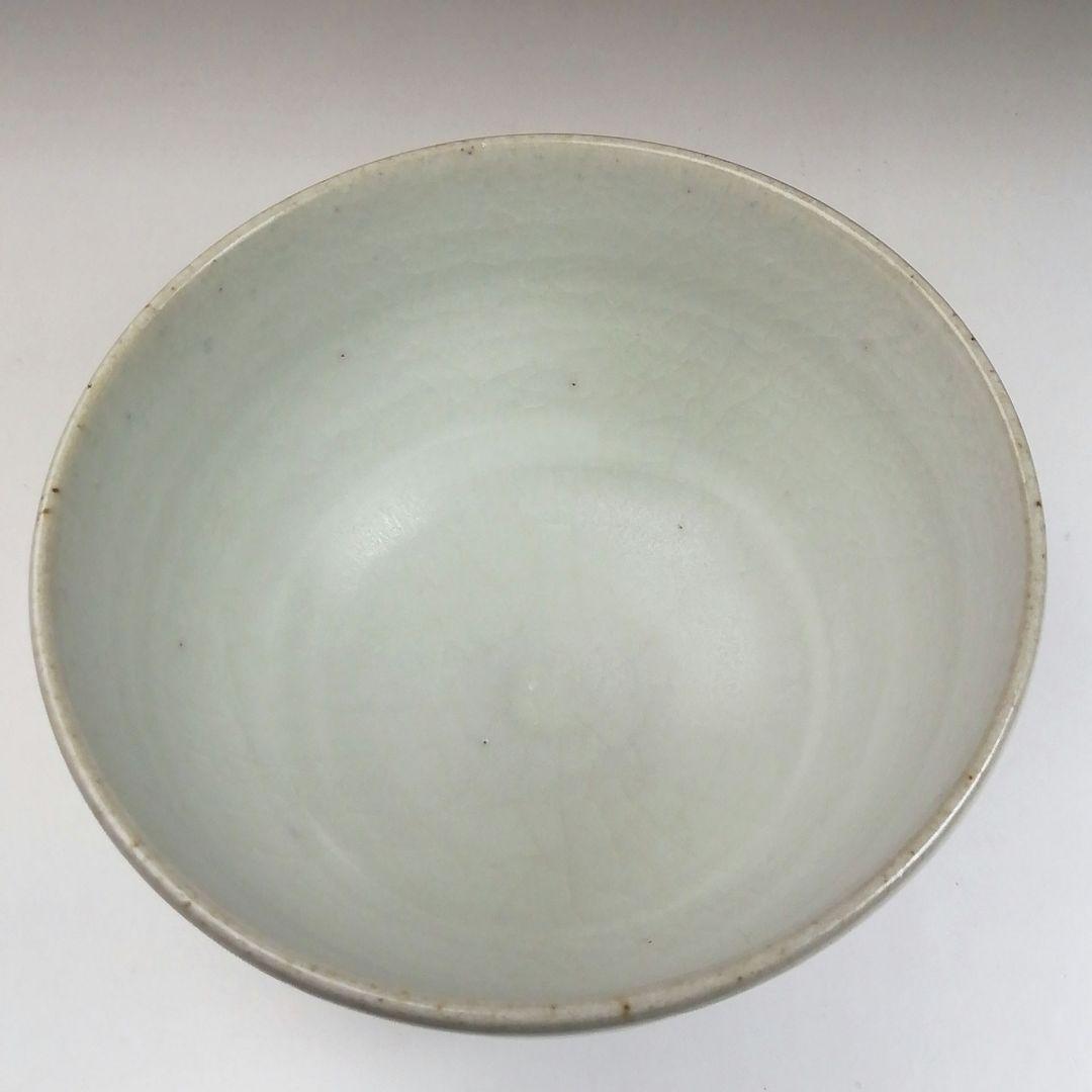 T404 茶碗 『鍋島 マット釉茶碗』『六代 小笠原長春』 共箱 抹茶碗