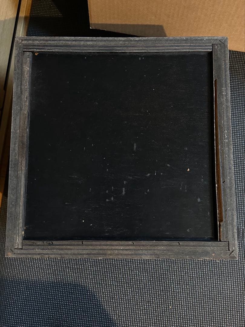 本漆 駿河塗り 炉縁、銅製 炉壇セット